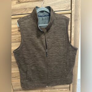 George Strait men’s thin brown vest